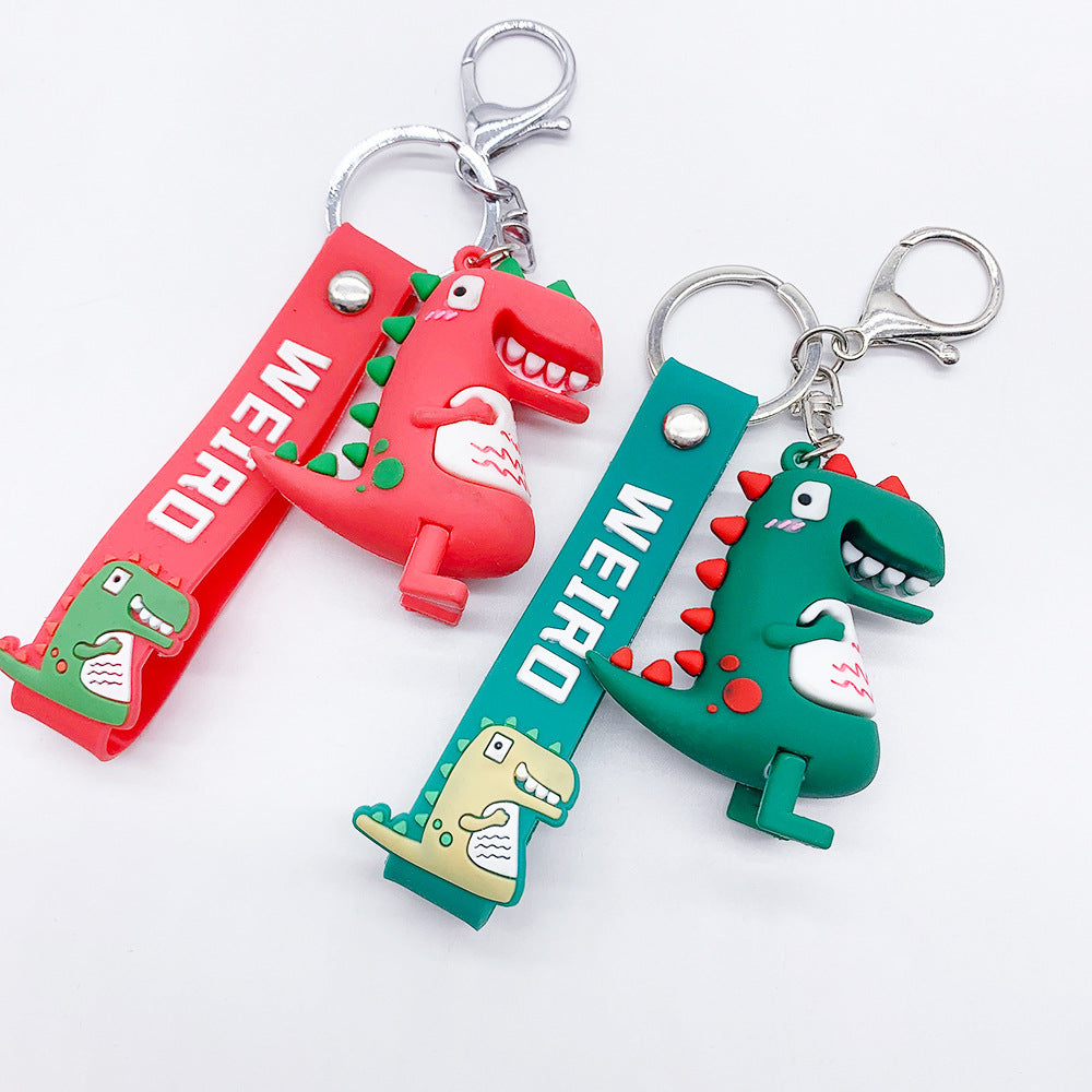 Wholesale Silicone Dinosaur Key